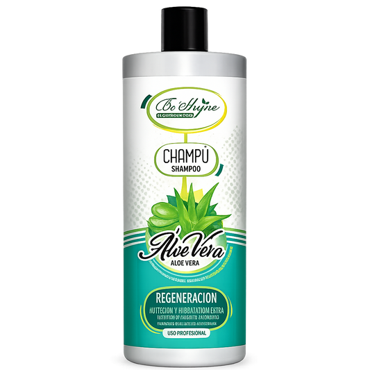 Be Shyne Professional – Champú Nutritivo con Aloe Vera para Hidratación y Brillo (1000 ml)