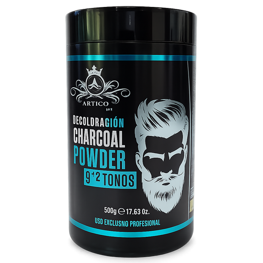 Artico Men - Decoloración Charcoal 9+2 Tonos Profesional 500g