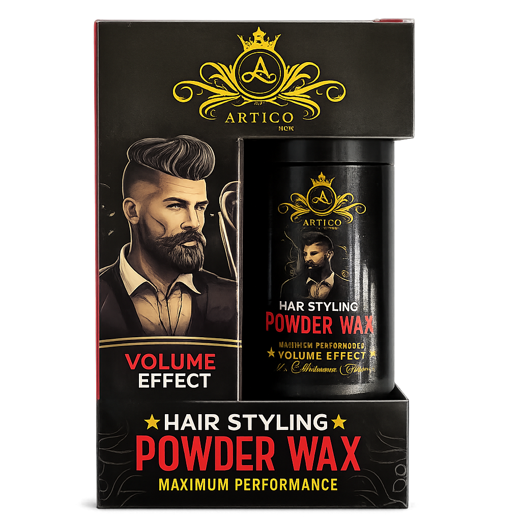 Ártico Men – Cera en Polvo Volumen para Estilizar el Cabello y Aportar Cuerpo (20 g)