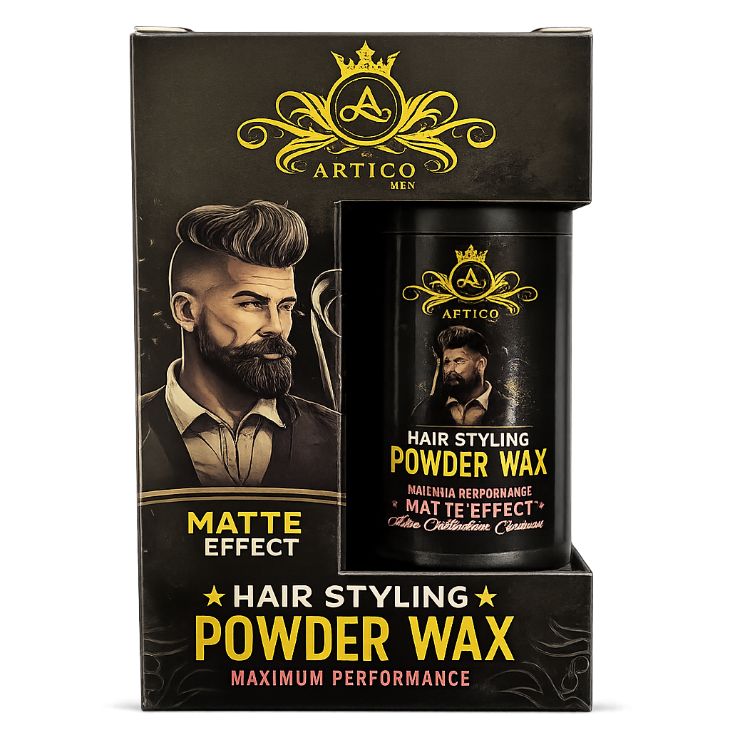 Ártico Men – Cera en Polvo Matte para Dar Volumen y Estilizar el Cabello (20 g)