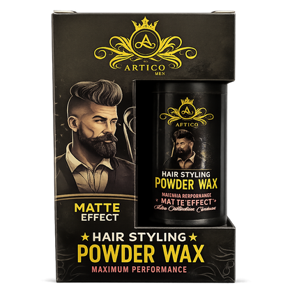 Ártico Men – Cera en Polvo Matte para Dar Volumen y Estilizar el Cabello (20 g)