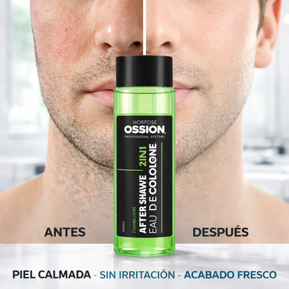 Ossion – Colonia After Shave Calmante con Fragancia Duradera para Uso Diario 400ml