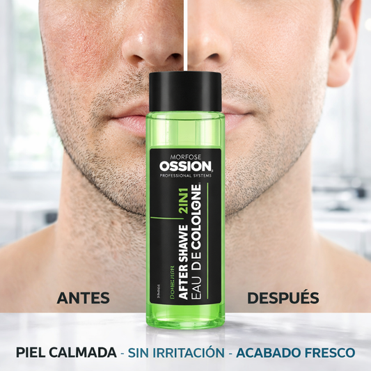 Ossion – Colonia After Shave Calmante con Fragancia Duradera para Uso Diario 400ml