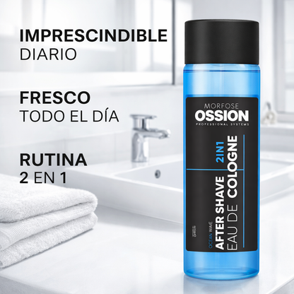 Ossion – Colonia After Shave Calmante con Fragancia Duradera para Uso Diario 400ml