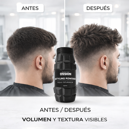 Morfose OSSION – Cera en Polvo Voluminizadora Efecto Mate para Peinado 20g