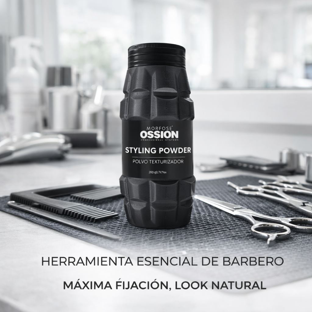 Morfose OSSION – Cera en Polvo Voluminizadora Efecto Mate para Peinado 20g