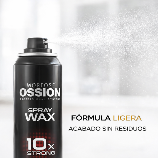 Morfose Ossion – Laca de Fijación 10x Strong Profesional para Peinados Duraderos 300ml