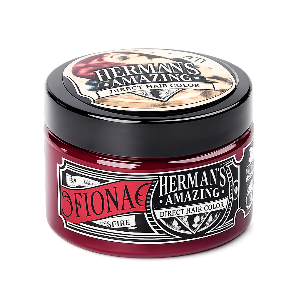 Herman’s Amazing – Mascarilla de color rojo fuego, intensifica y refresca el tono | 125 ml