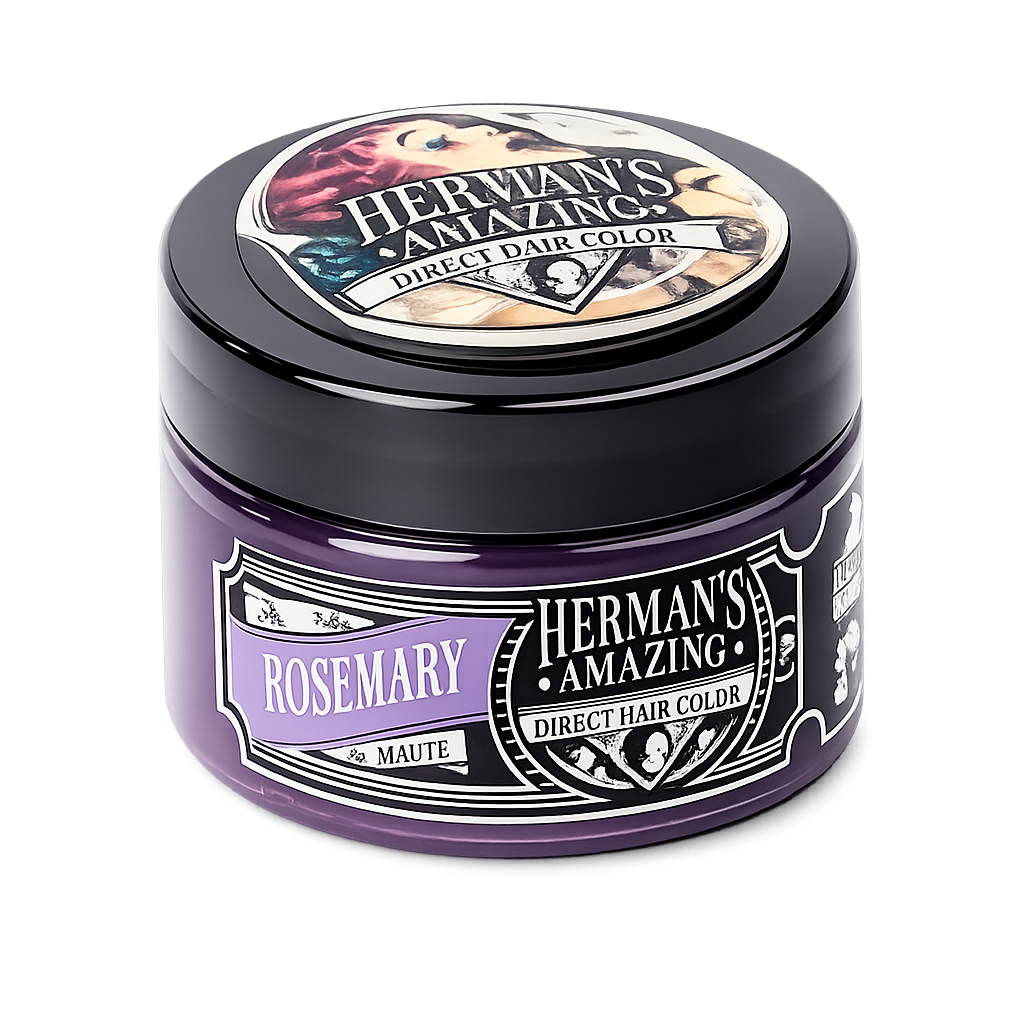 Herman’s Amazing - Mascarilla de color Rosemary Mauve para intensificar tonos 125 ml