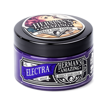 Herman’s Amazing – Mascarilla de color Electra Violet para intensificar tonos fantasía 125 ml