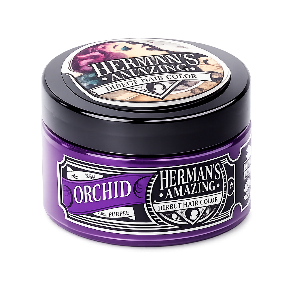 Herman's Amazing - Mascarilla color Magic Orchid para refrescar colores fantasía 125 ml