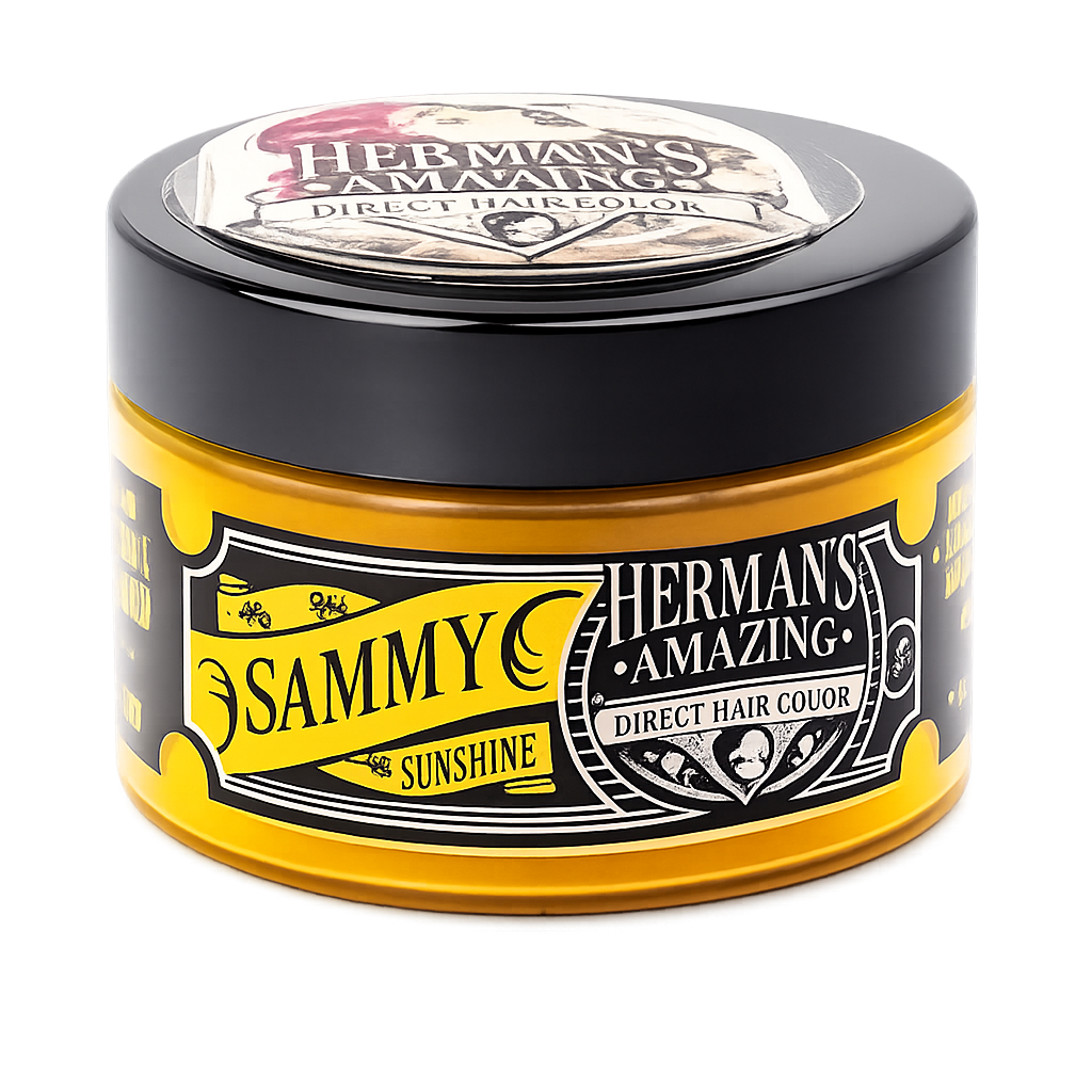 Herman’s Amazing – Mascarilla de color Sammy Sunshine para cabello 125 ml
