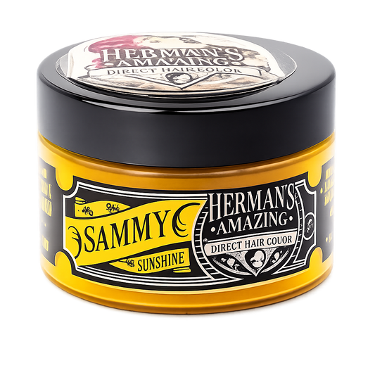 Herman’s Amazing – Mascarilla de color Sammy Sunshine para cabello 125 ml