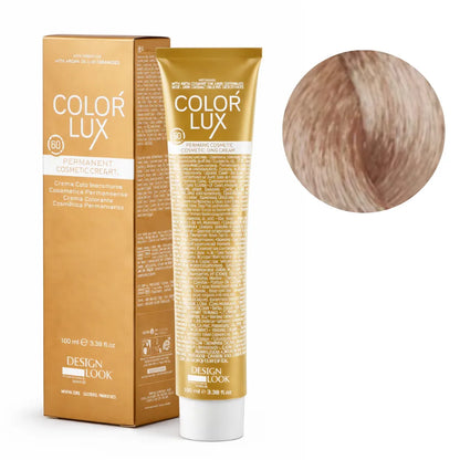 Color Lux Beige – Crema Colorante Permanente con Keratina y Argán para Cobertura de Canas 100ml