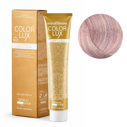Color Lux Ceniza Violeta – Crema Colorante Permanente con Keratina y Argán para Cobertura de Canas 100ml