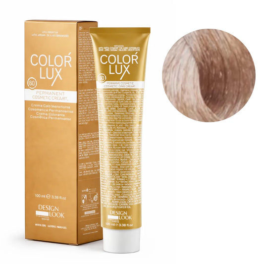 Color Lux Chocolate – Crema Colorante Permanente con Keratina y Argán para Cobertura de Canas 100ml