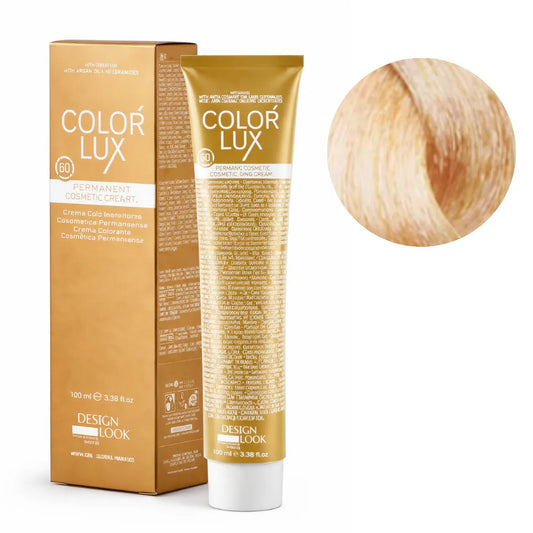 Color Lux Dorado – Crema Colorante Permanente con Keratina y Argán para Cobertura de Canas 100ml