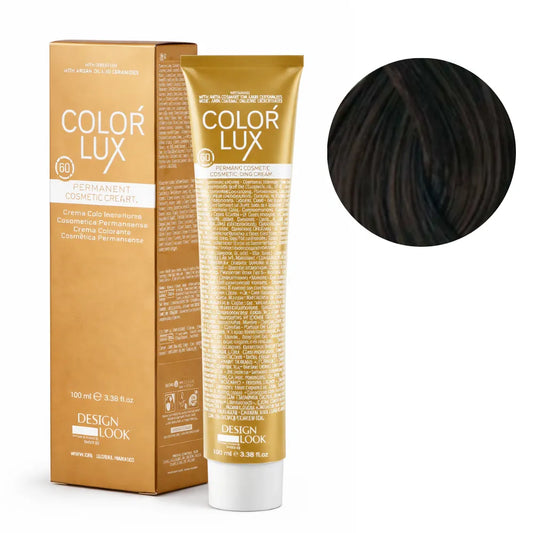 Color Lux Dorado – Crema Colorante Permanente con Keratina y Argán para Cobertura de Canas 100ml