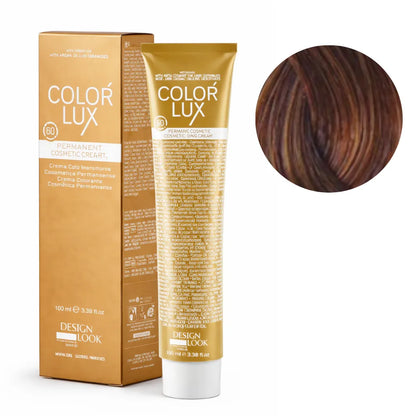 Color Lux Dorado – Crema Colorante Permanente con Keratina y Argán para Cobertura de Canas 100ml