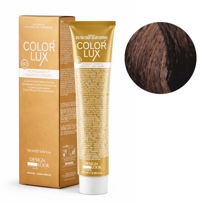 Color Lux Dorado – Crema Colorante Permanente con Keratina y Argán para Cobertura de Canas 100ml