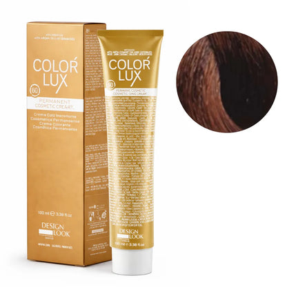 Color Lux Dorado – Crema Colorante Permanente con Keratina y Argán para Cobertura de Canas 100ml