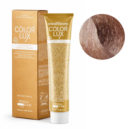 Color Lux Marrón – Crema Colorante Permanente con Keratina y Argán para Cobertura de Canas 100ml