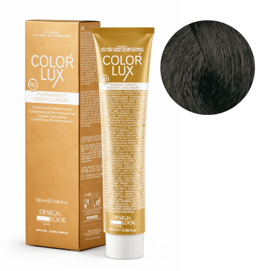 Color Lux Natural – Crema Colorante Permanente con Keratina y Argán para Cobertura de Canas 100ml