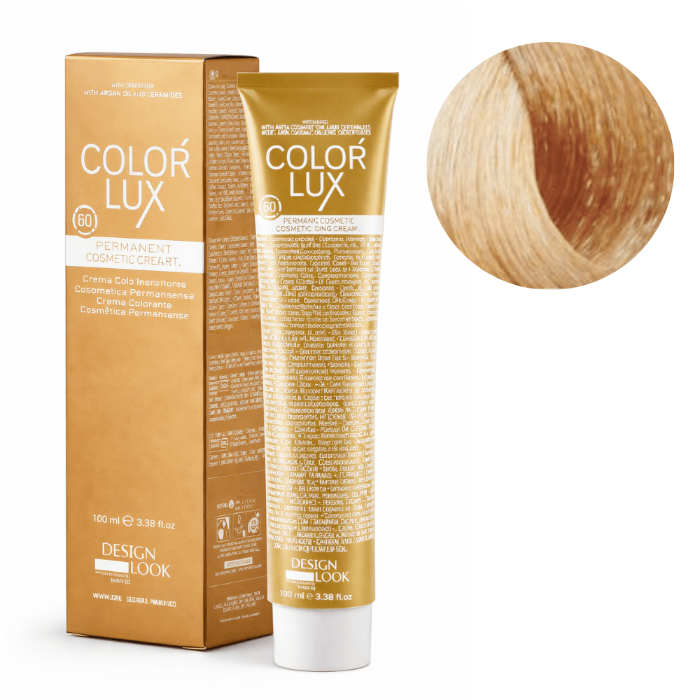 Color Lux Natural – Crema Colorante Permanente con Keratina y Argán para Cobertura de Canas 100ml