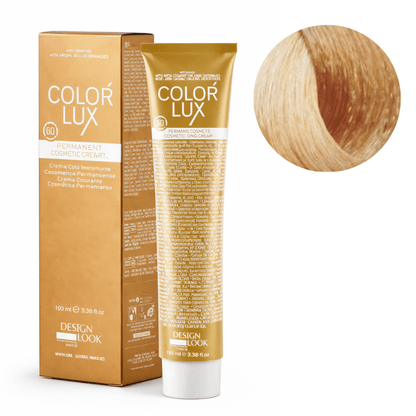 Color Lux Natural – Crema Colorante Permanente con Keratina y Argán para Cobertura de Canas 100ml