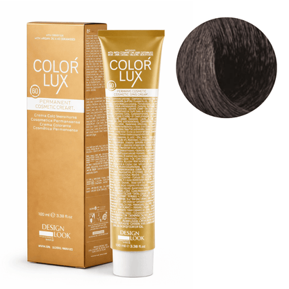 Color Lux Natural – Crema Colorante Permanente con Keratina y Argán para Cobertura de Canas 100ml