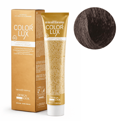 Color Lux Natural – Crema Colorante Permanente con Keratina y Argán para Cobertura de Canas 100ml