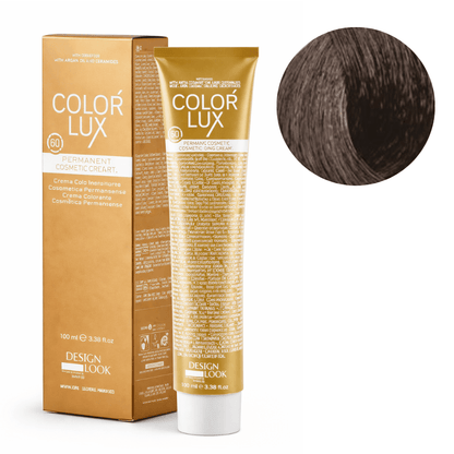 Color Lux Natural – Crema Colorante Permanente con Keratina y Argán para Cobertura de Canas 100ml