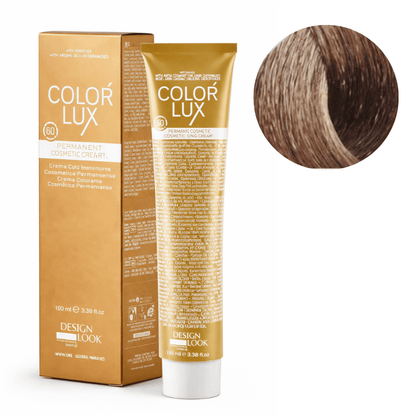 Color Lux Natural – Crema Colorante Permanente con Keratina y Argán para Cobertura de Canas 100ml