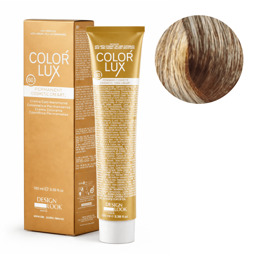 Color Lux Natural – Crema Colorante Permanente con Keratina y Argán para Cobertura de Canas 100ml
