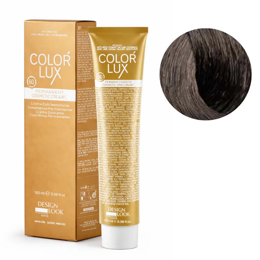 Color Lux Natural Inteso – Crema Colorante Permanente con Keratina y Argán para Cobertura de Canas 100ml
