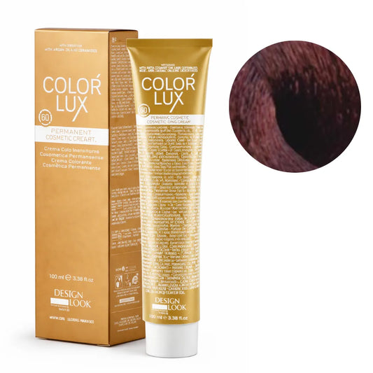 Color Lux Rojo Intenso – Crema Colorante Permanente con Keratina y Argán para Cobertura de Canas 100ml