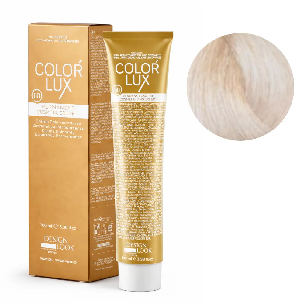 Color Lux Superaclarantes – Crema Colorante Permanente con Keratina y Argán para Cobertura de Canas 100ml