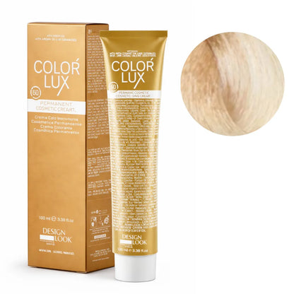 Color Lux Superaclarantes – Crema Colorante Permanente con Keratina y Argán para Cobertura de Canas 100ml