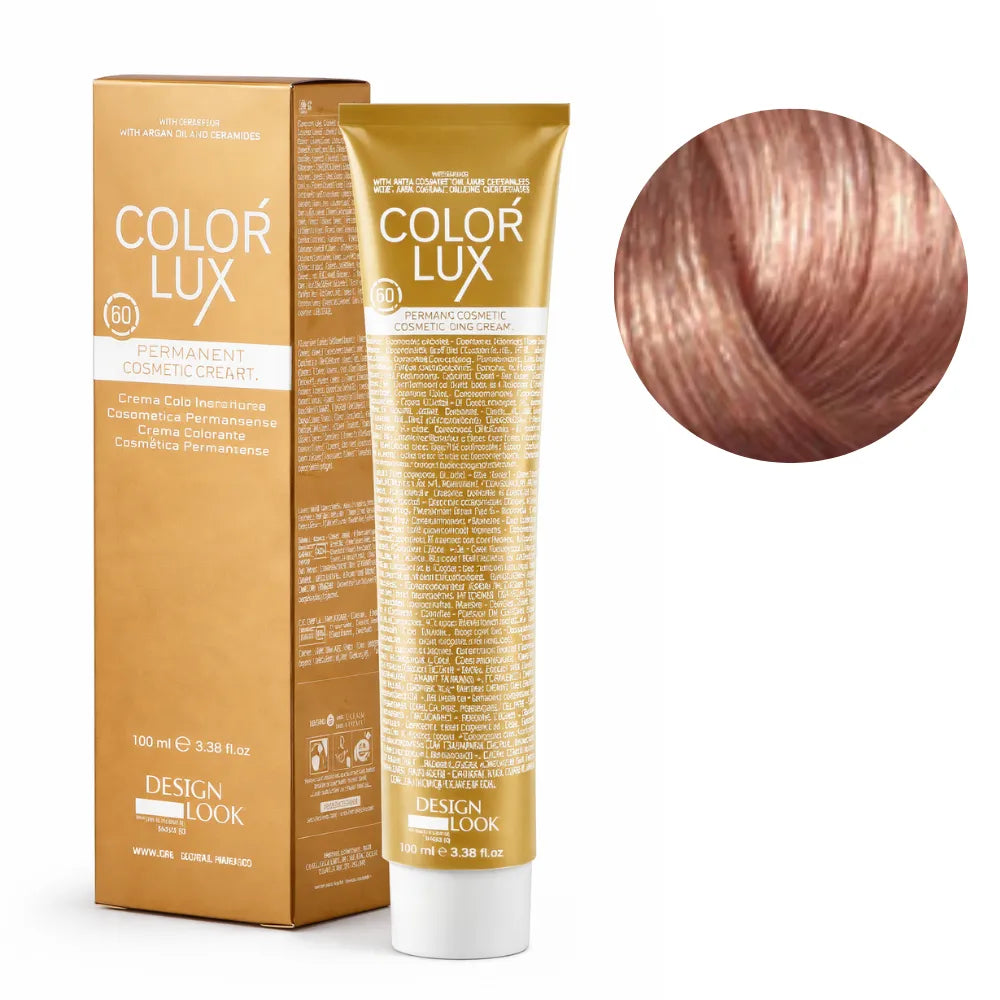 Color Lux Toners de Pastel – Crema Colorante Permanente con Keratina y Argán para Cobertura de Canas 100ml