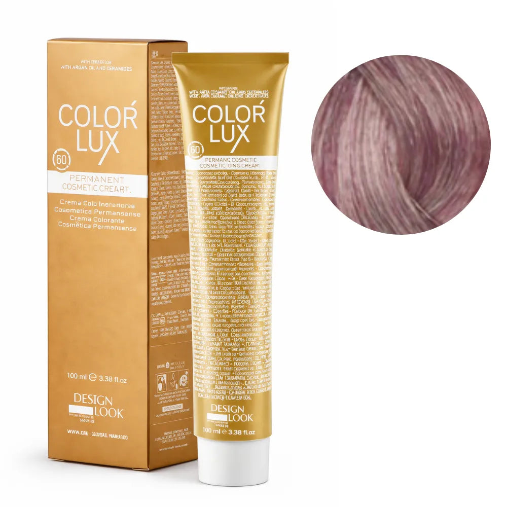 Color Lux Toners de Plata – Crema Colorante Permanente con Keratina y Argán para Cobertura de Canas 100ml