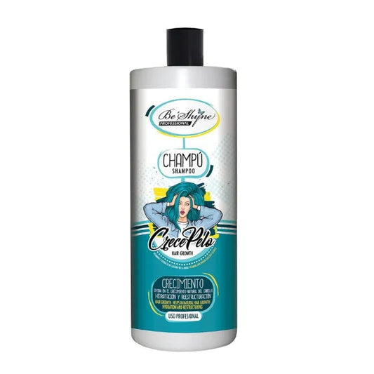Be Shyne Professional – Champú Crece Pelo con Vitaminas, Biotina y Pantenol (1000ml)
