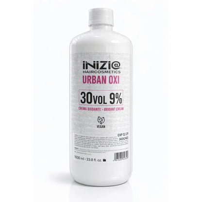 Inizia Hair Cosmetics – Crema Oxidante Profesional para Coloración, Activa Tinte, Uso Profesional, 1000ML