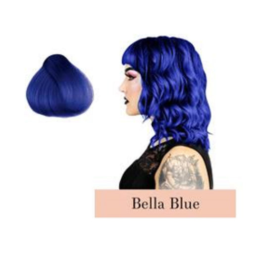 Herman’s Amazing – Mascarilla color Bella Blue, refresca e intensifica tonos fantasía, 125 ml