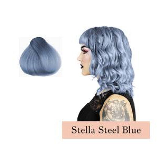 Herman’s Amazing – Mascarilla de color Stella Steel Blue para intensificar tonos fríos 125 ml