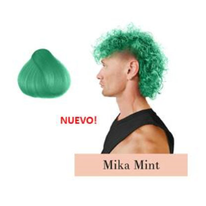 Herman’s Amazing – Mascarilla de color Mika Mint para mantener colores fantasía 125ml
