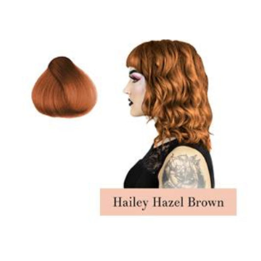 Herman’s Amazing – Mascarilla de color Hailey Hazel Brown, marrón avellana temporal 125 ml