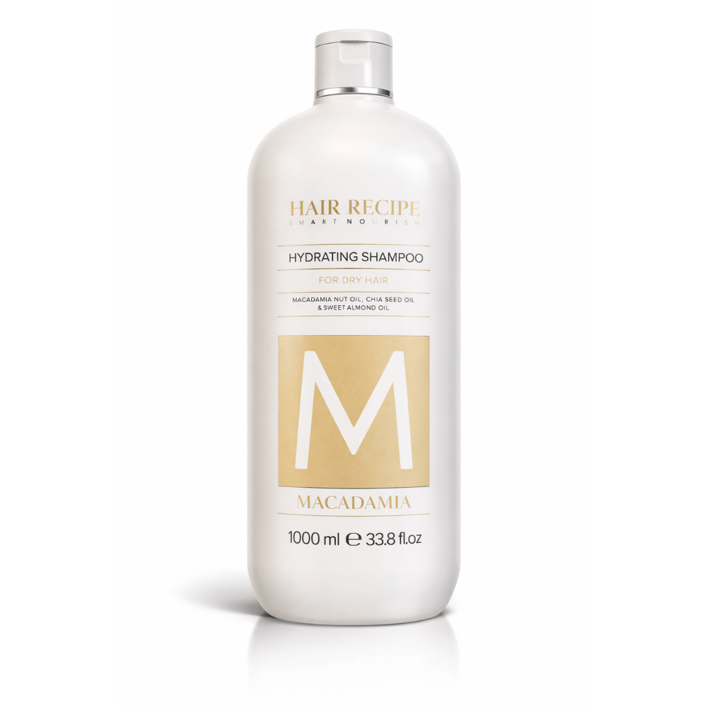 Maxi Look – Champú Hidratante con Macadamia para Cabello Seco 1000ml / 300ml