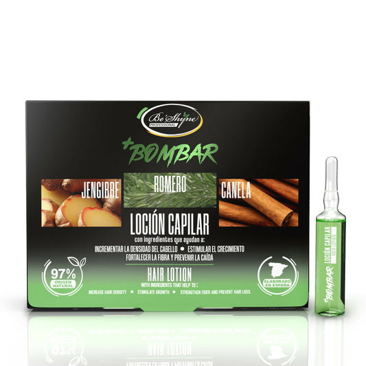 Be´Shyne , Ampollas Bombar 12 und. ● Fortalece la fibra ● Reduce riesgo de caída ● Favorece el crecimiento