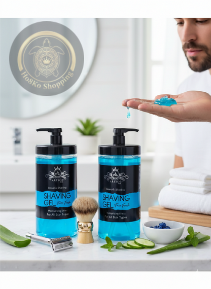 ÁRTICO MEN – Gel de Afeitar Hidratante para Afeitado Suave y Fresco 1.5L