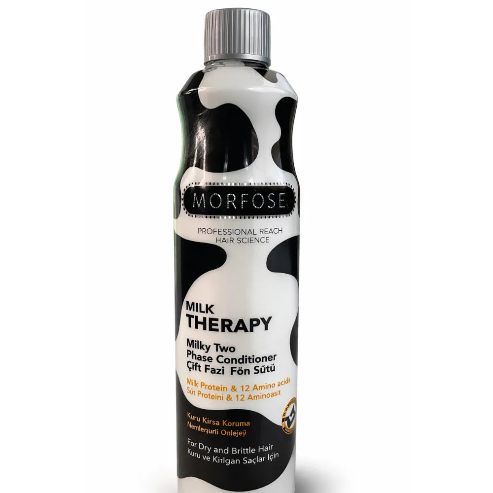 Morfose – Acondicionador Bifásico Milk Therapy con Proteínas de Leche, Vitaminas y Aminoácidos 400 ml